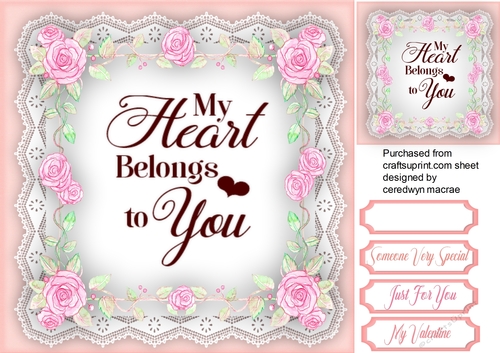 Valentine , My heart is Yours 