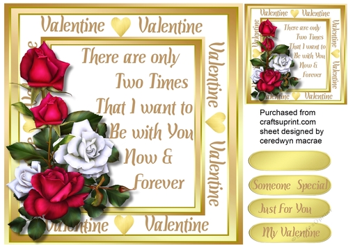 Valentine , Now and Frorever
