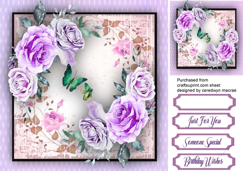 Beautiful Shabby Chic Roses 