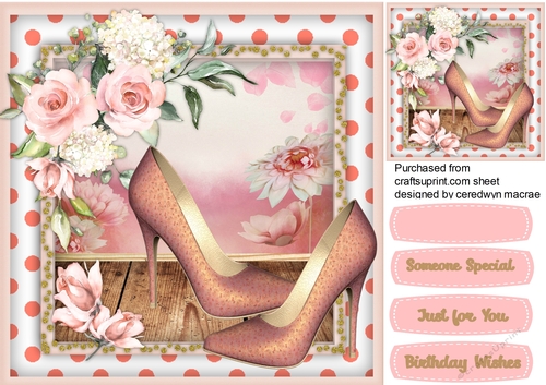 Beautiful  Roses and Shoes