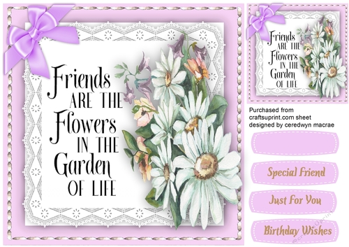Friends are the Flowers