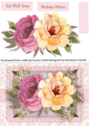 Beautiful Roses on a Saddle Frame 