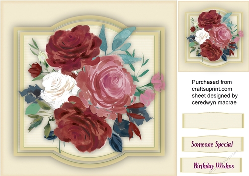 Beautiful Wine Roses 