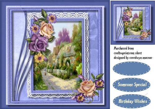 Beautiful Cottage and Roses 