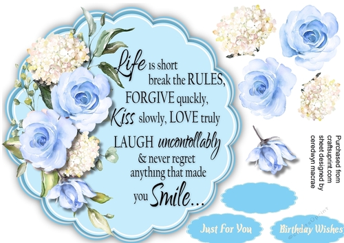 Life is Short Beak the Rules 