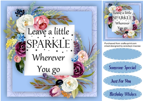 Leave a Little Sparkle 1