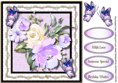 Butterlies and Roses 4