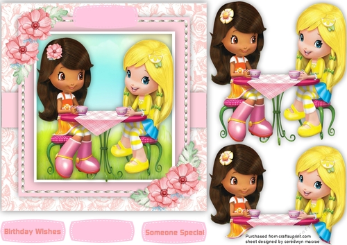 Teatime Strawberry Girls
