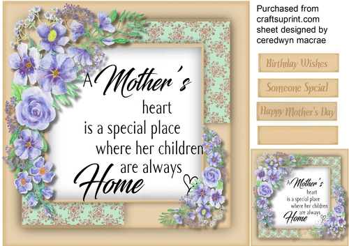 A Mothers Heart is a Special Place 1