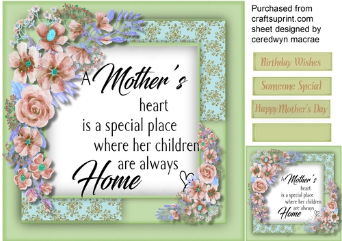 A Mothers Heart is a Special Place 2