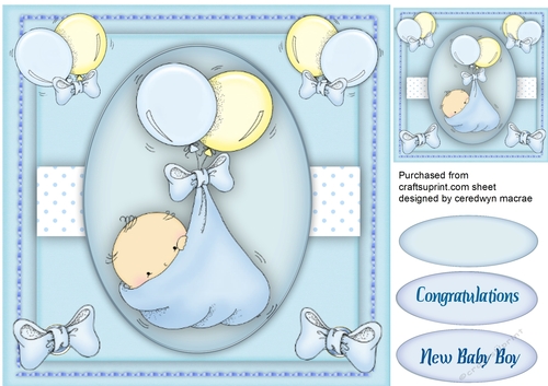 A Blue Bundle Of Joy