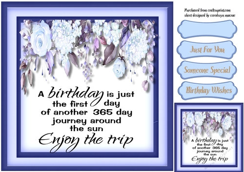 Happy Birthday , Enjoy the Trip 2