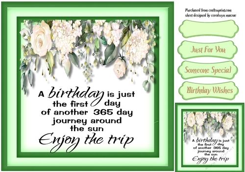 Happy Birthday , Enjoy the Trip  3
