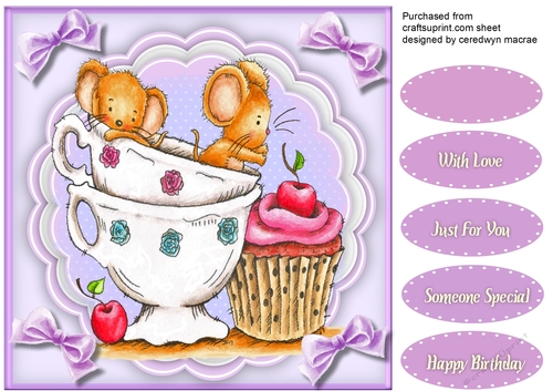 Mice , Tea , and Cupcakes
