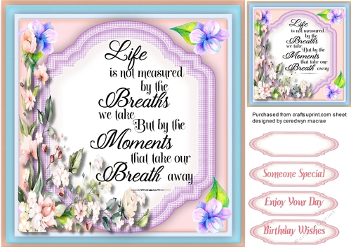 Life, Moments , and Breath