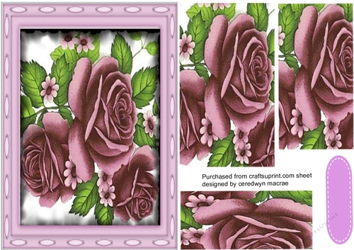 Beautiful Mavue Roses in Pyramid