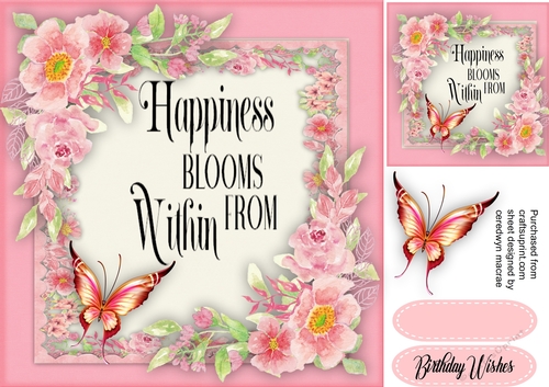 Happiness Blooms From Within