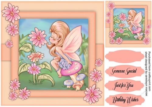 Beautiful Daisy Fairy 
