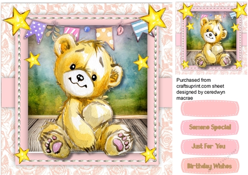 Little Teddies Stars 