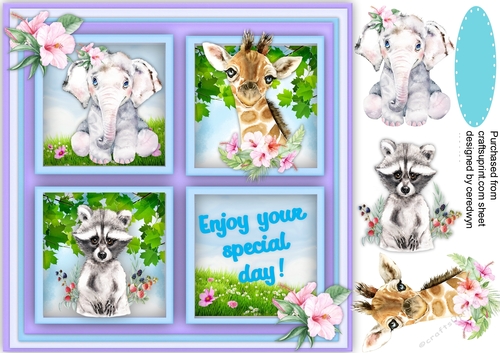 Animal Birthday Party 1 