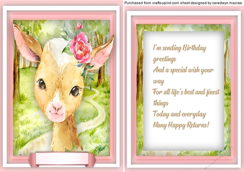 Baby Calf  , with Verse