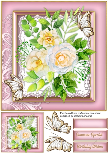 Beautiful Roses and French Lace 
