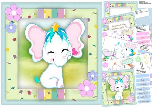 8x8 Mini Kit , 6. page Rainbow. Ellie