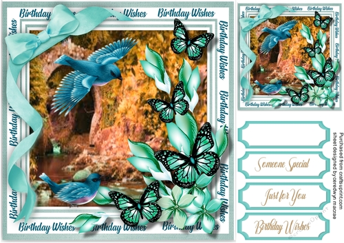 Butterflys and Birhday Wishes 2