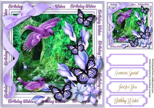 Butterflys and Birhday Wishes 4