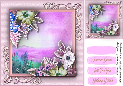 Sea View and Flowers  2