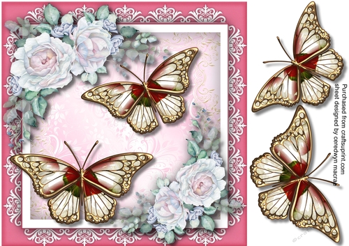 Butterflys and Roses 1