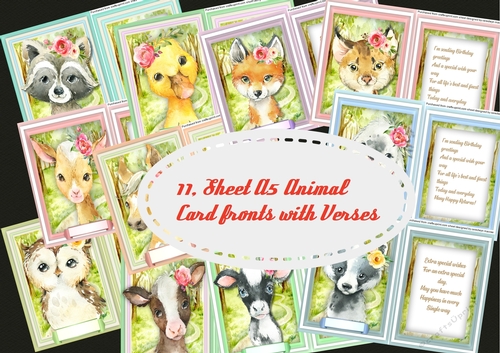 11, Sheet A5 Animal Bunmper Kit 