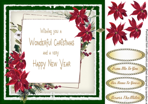 Wishing You A Wonderful  Christmas