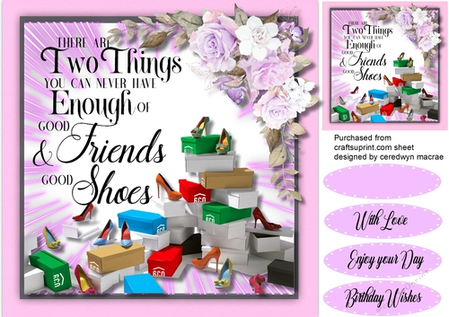 Good Friends and Good Shoes  1