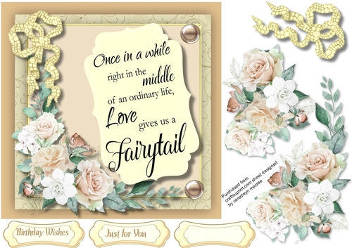 Beautiful Quote and Roses 3