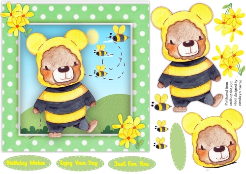 Honey Bear and The Bees 