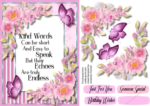 A5 Kind Words Are Endless 2