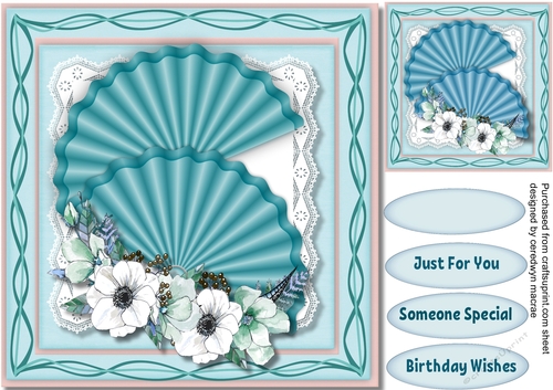Bautiful Fans and Boho Flowers 