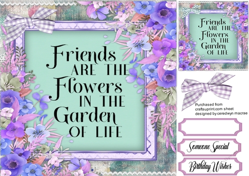 Friends are The Flowers 2