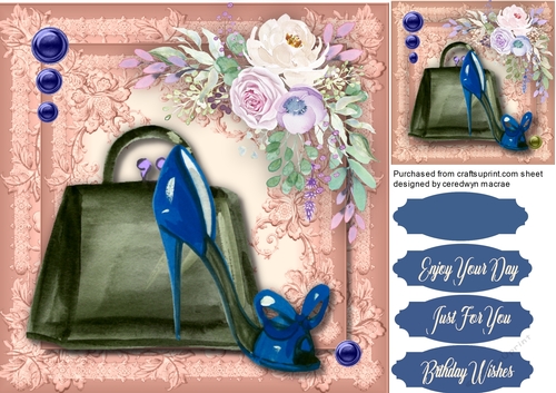 Gladrags and Midnight Blue Shoes