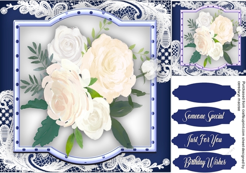 Beautiful White Roses