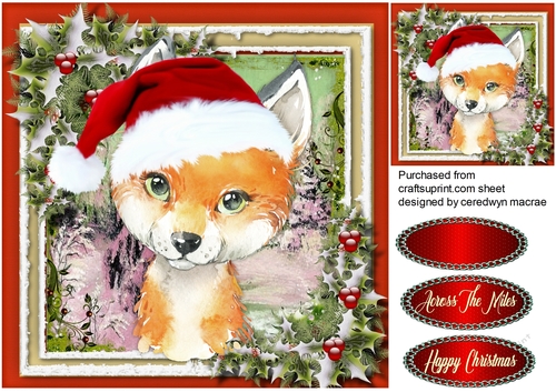 Gorgeous Christmas Fox