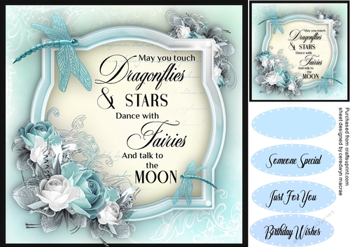 Dragonflies, Stars, and Fairys 1