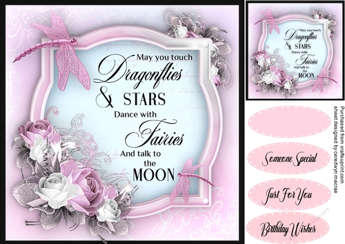 Dragonflies, Stars, and Fairys 2