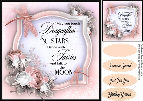 Dragonflies, Stars, and Fairys 4