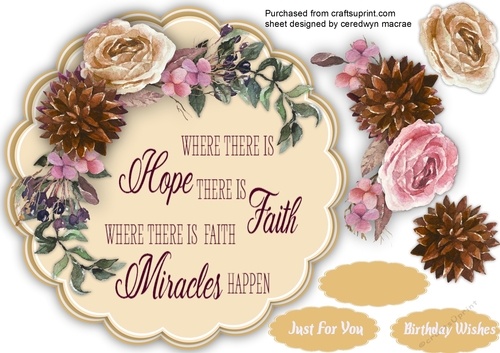 Hope, Faith , and Miracles