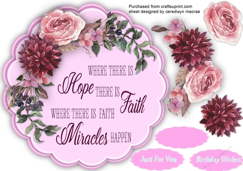 Hope, Faith , and Miracles