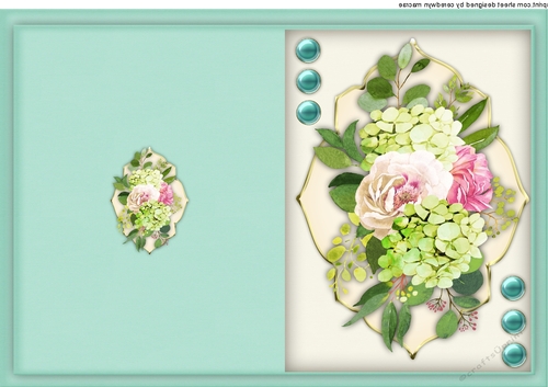 Print, Cut, and Fold, Summer Flowers 