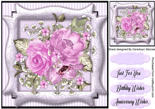 Stunning Lilac Wild Roses