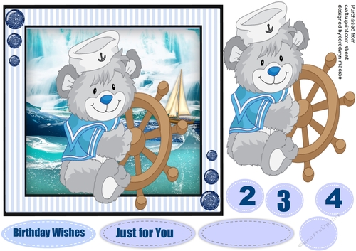 Lovely Sailor Bear 5
